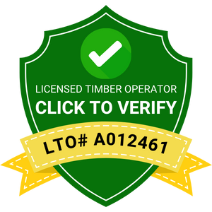 Clickable badge to verify LTO number.
